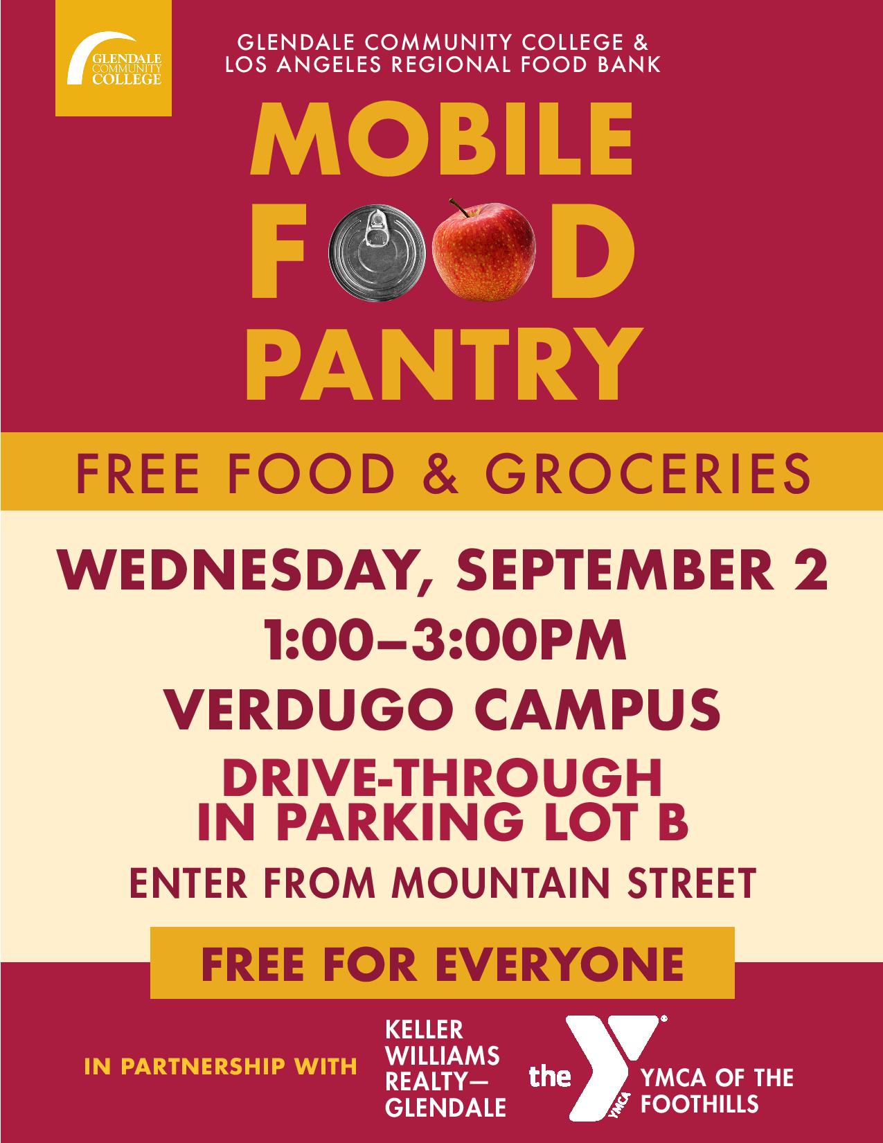 Mobile Food Pantry Calendar List View Glendale Community College