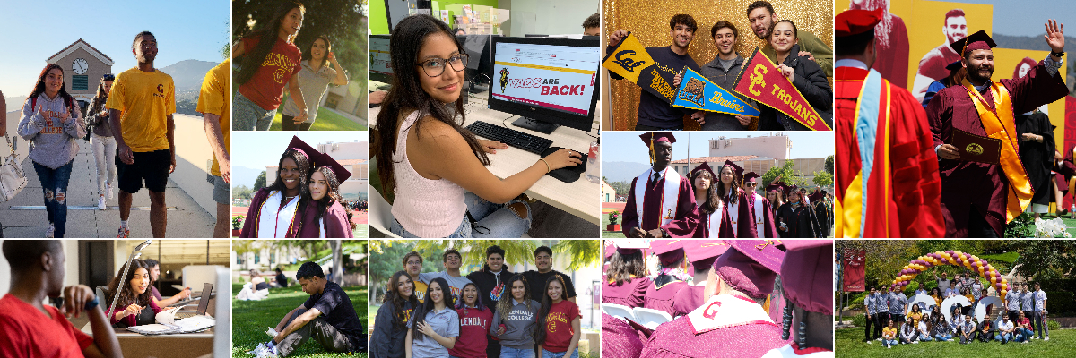 Collage of students at GCC