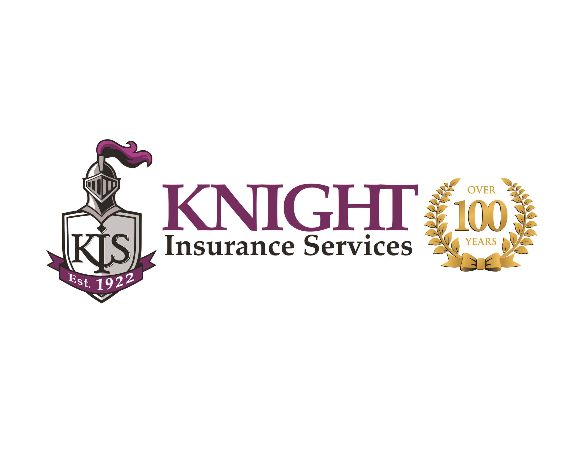 Knight Insurance 100 Year Logo