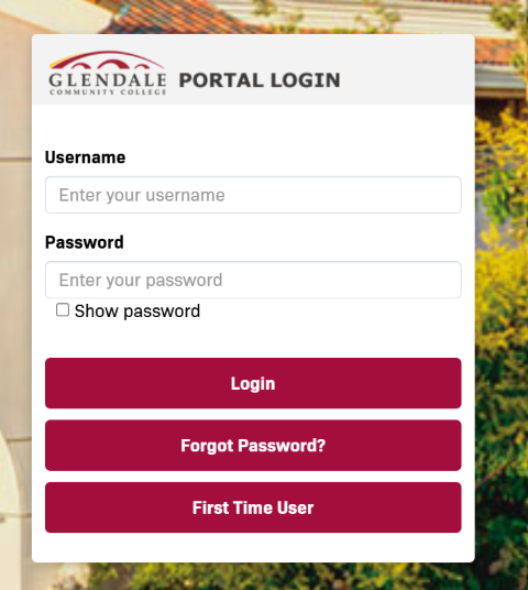 log in