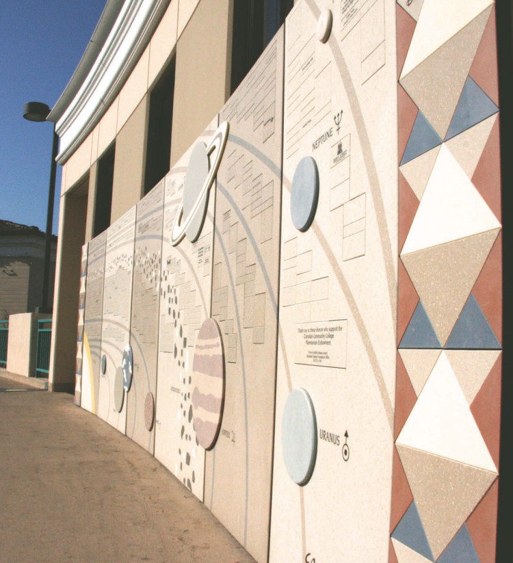 Planetarium Donor Wall 