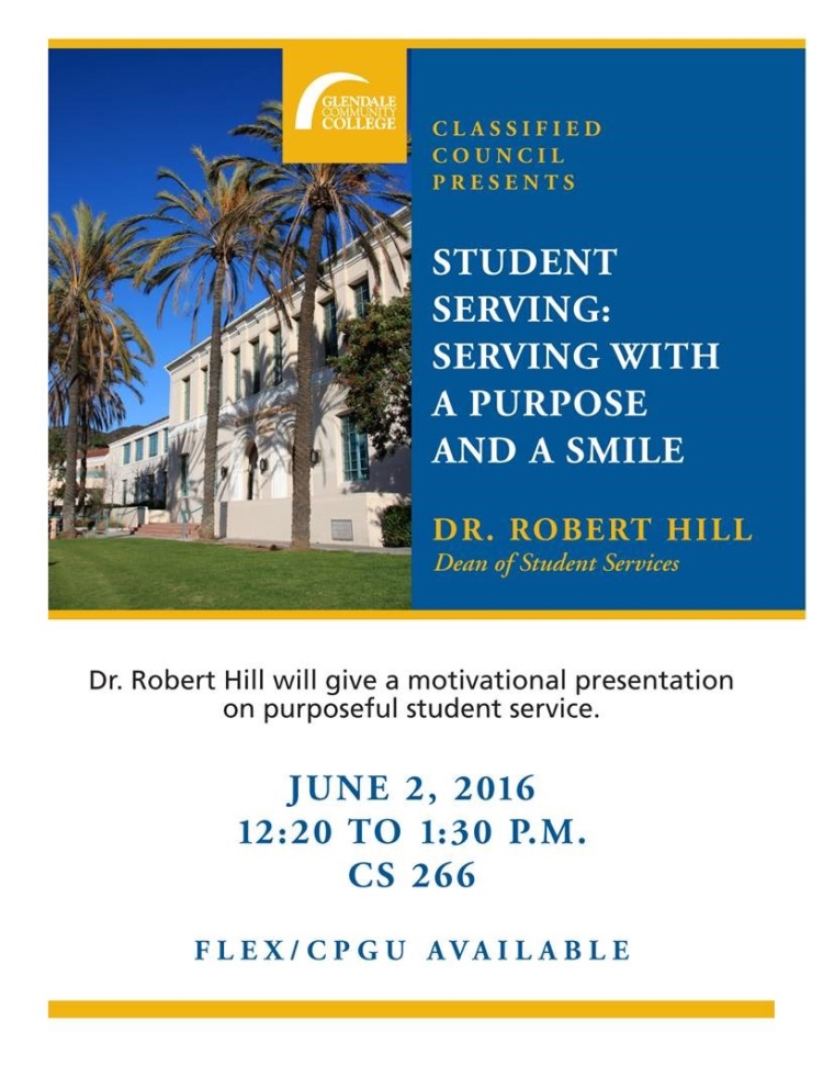 Purposeful student service presentation - June 2016