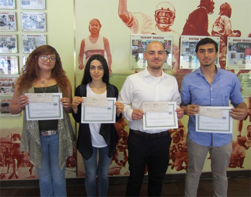 2016 Classified Council Student Worker Scholarship Recipients