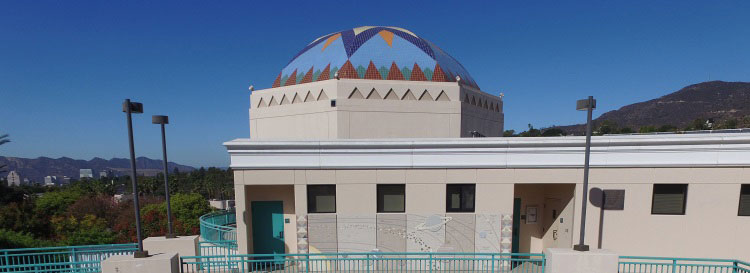 Photography of Glendale community college planetarium