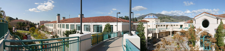 campus panorama day