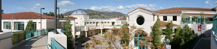 campus panorama day San Gabriel