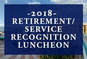 2018 Retirement/Service Recognition Luncheon