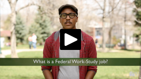 What is a Federal Work-Study job?