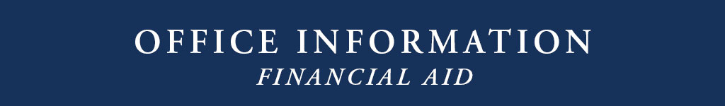 Financial Aid Office Information