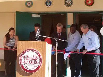 Veterans Resource Center Ribbon Cutting event