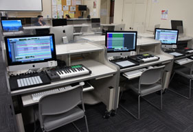 Music lab at GCC