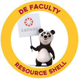 DE Faculty Resource Shell