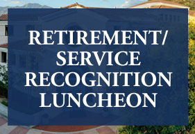 Retirement service recognition luncheon