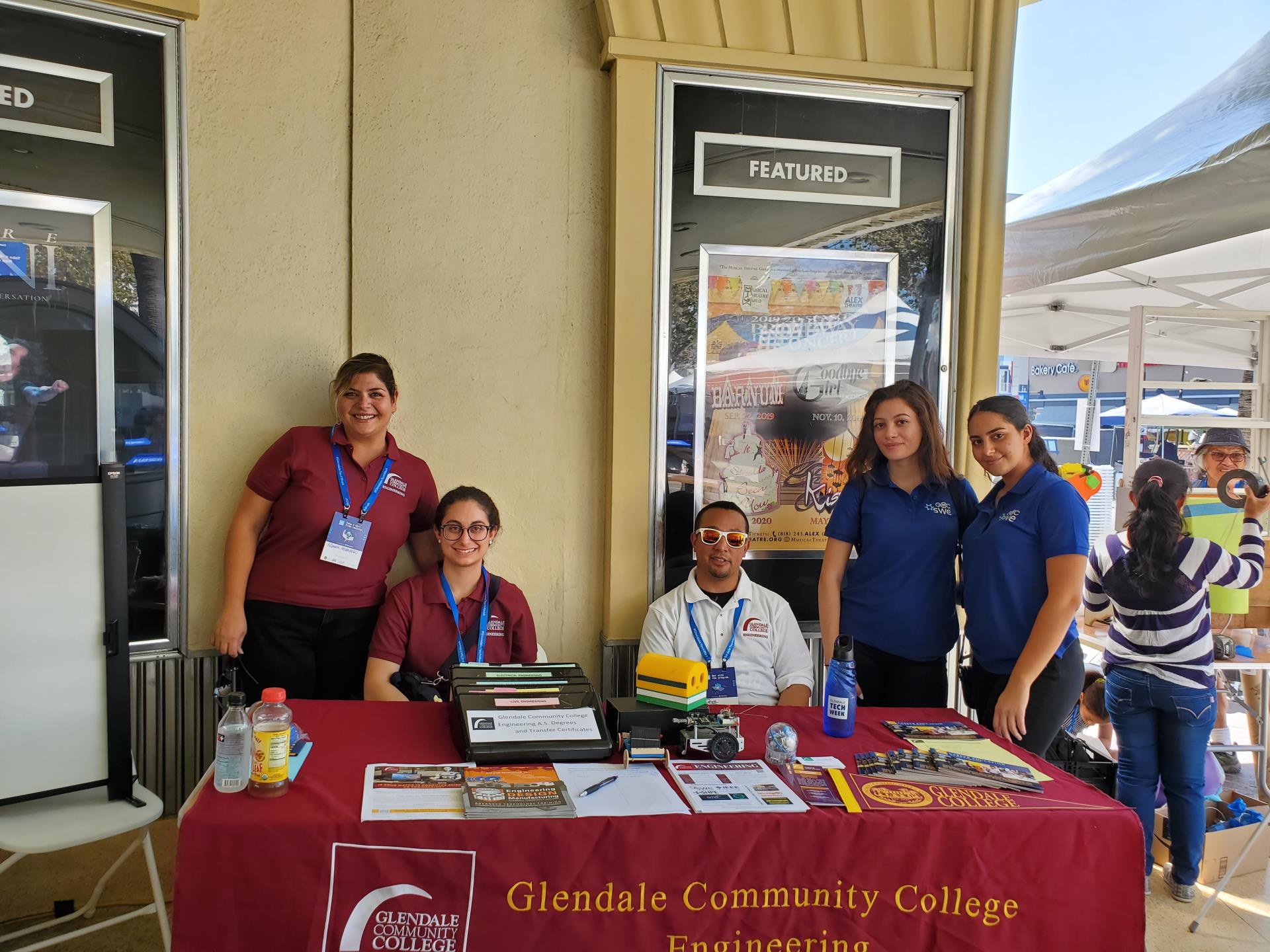 Glendale Tech Week Engineering Department and Student Groups (SWE & Phoenix Club)