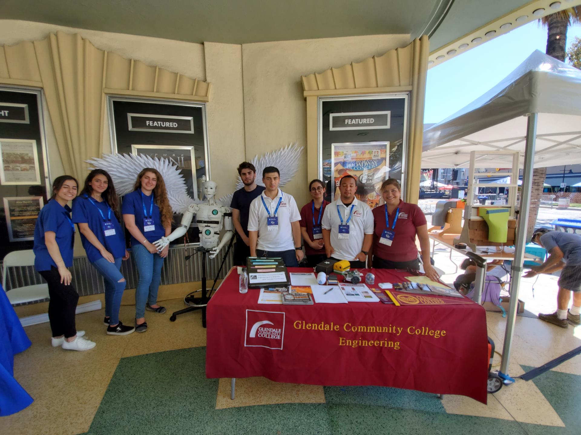 Glendale Tech Week Engineering Department and Student Groups (SWE & Phoenix Club)