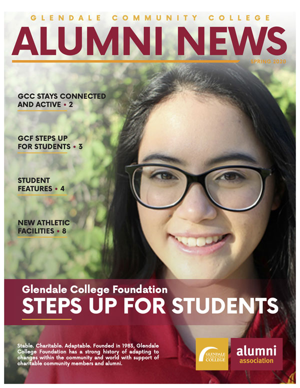 Spring 2020 cover alumni newsletter