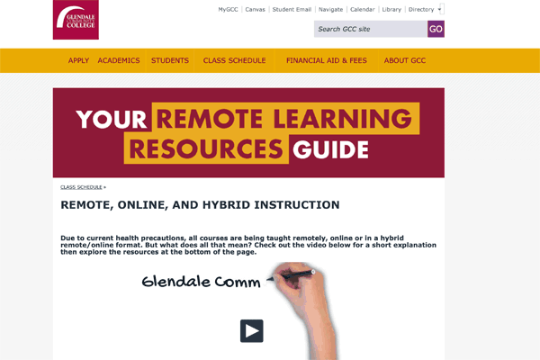 Remote learning