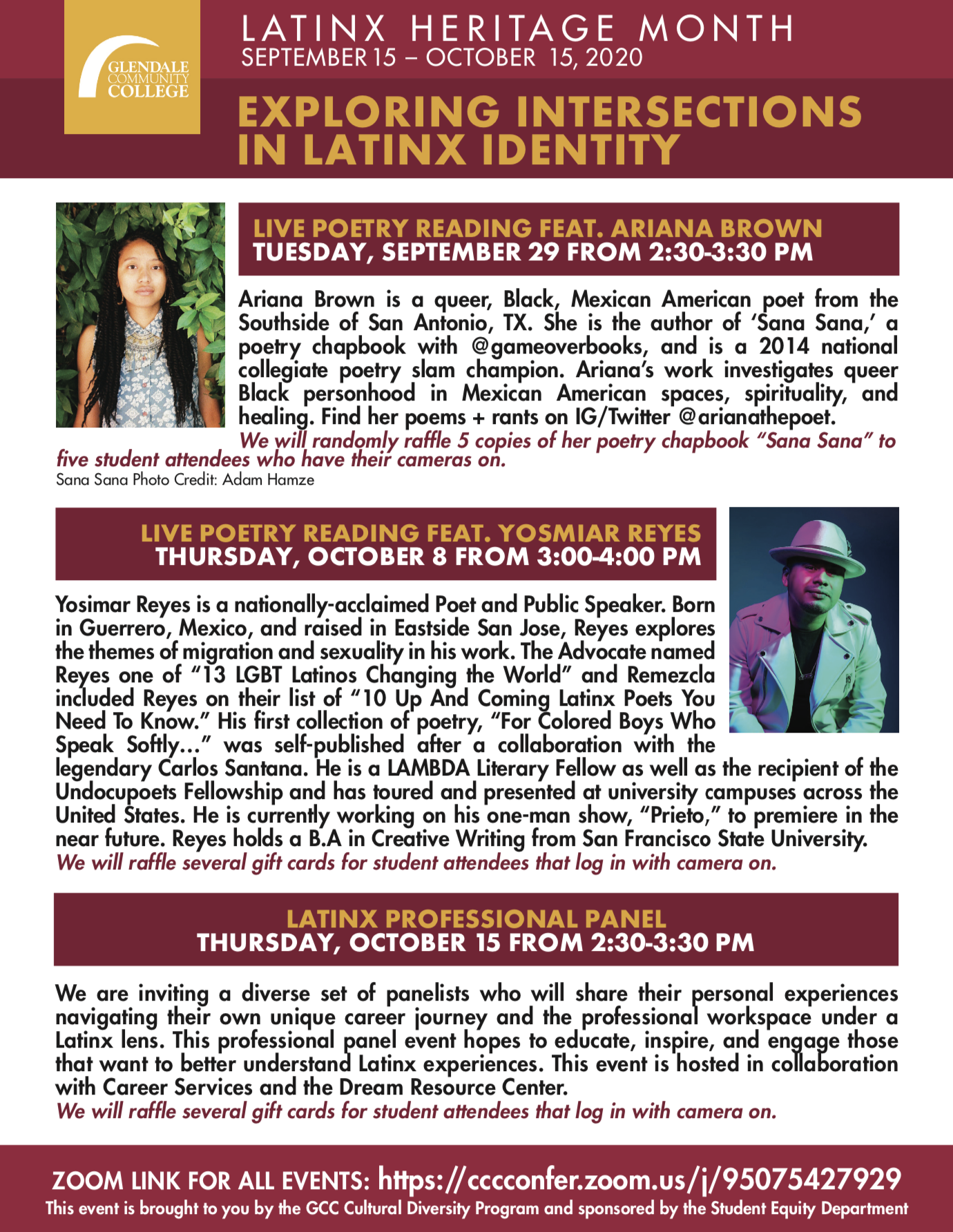 Fall 2020 Latinx Heritage Month