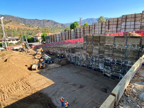 New Science Building Work Site