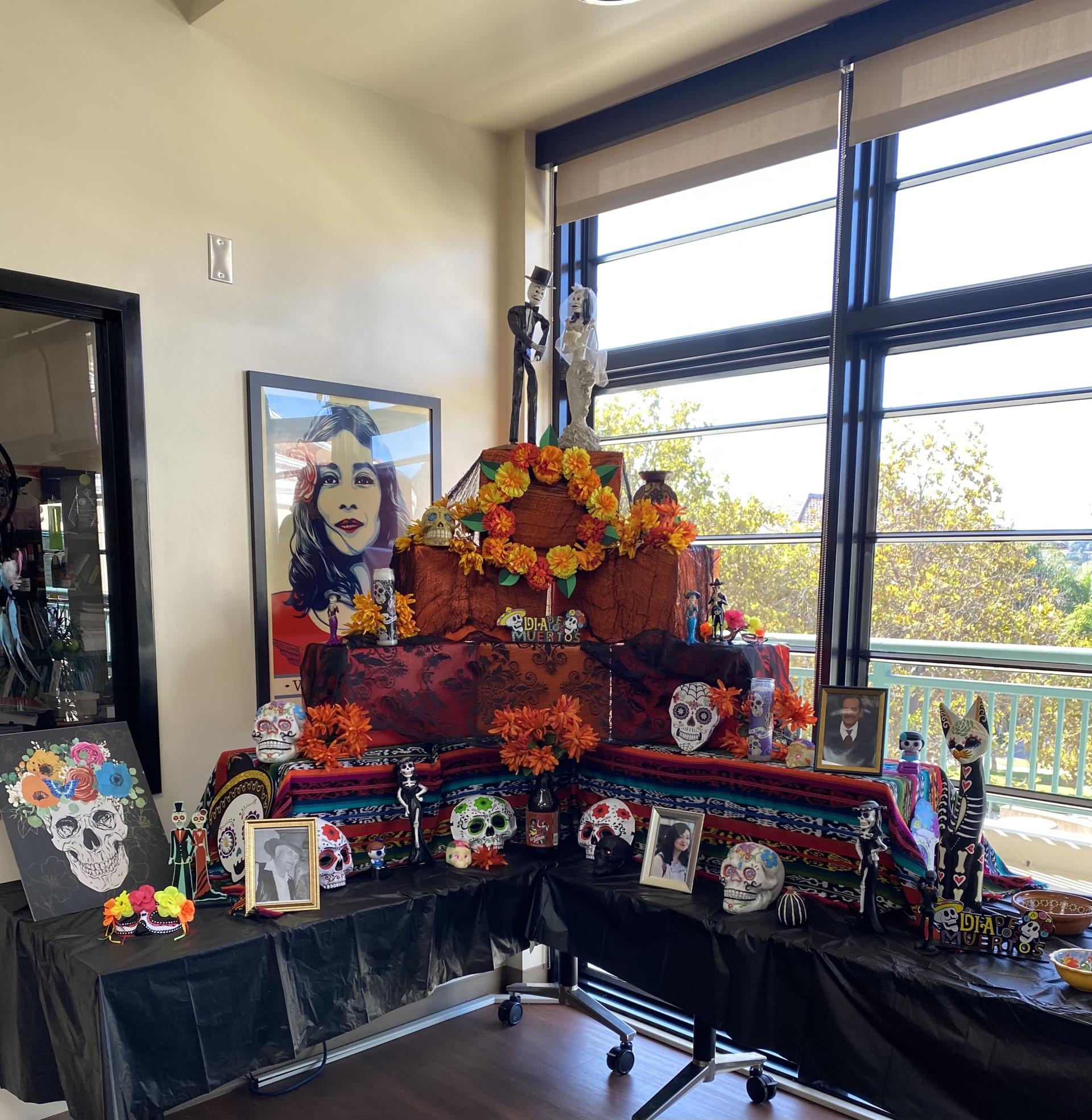 Altar in the Multicultural Center Fall 2021