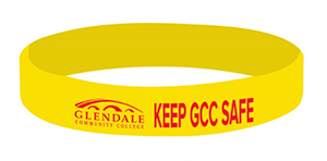 Keep GCC Safe wristband