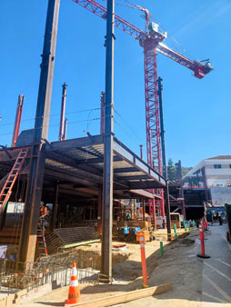 New Science Building Takes Shape