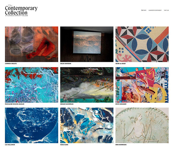 Contemporary Collection at GCC website thumbnail