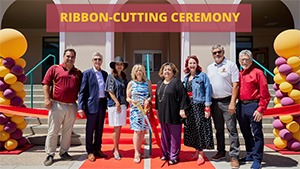 Ribbon cutting