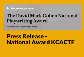 Press Release - National Award KCACTF