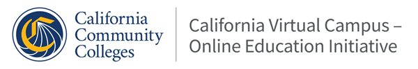 CCC-California Virtual Campus Online Education Initiative