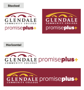 GCC Promise Plus Style Guide Stacked and Horizontal