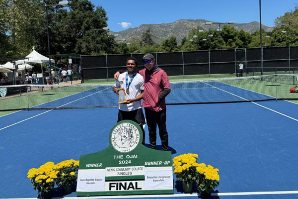 Men's Tennis Player Badon Wins Big