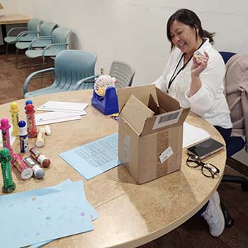  Classified Council’s popular bingo games were held May 23 in the employee lounge with Frankie Strong calling the numbers. 