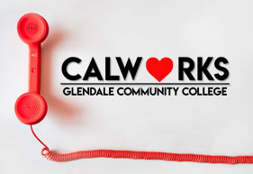 Phone with CalWORKs Logo