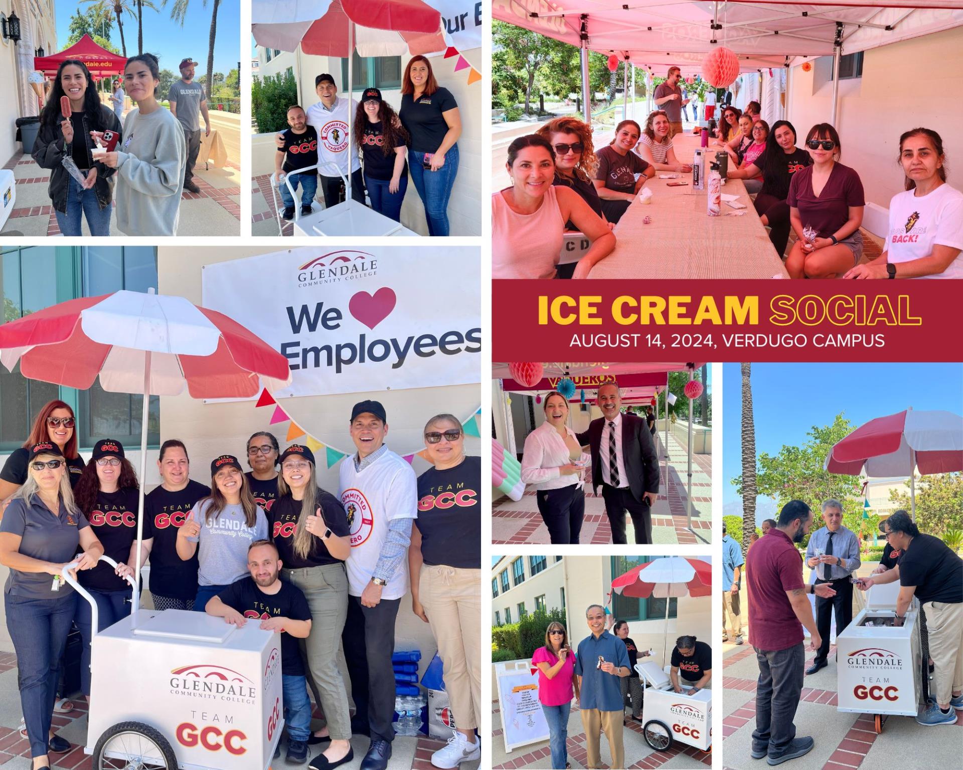 Ice Cream Social Verdugo Campus on August 14, 24