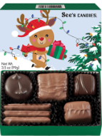 image of reindeer and chocolates