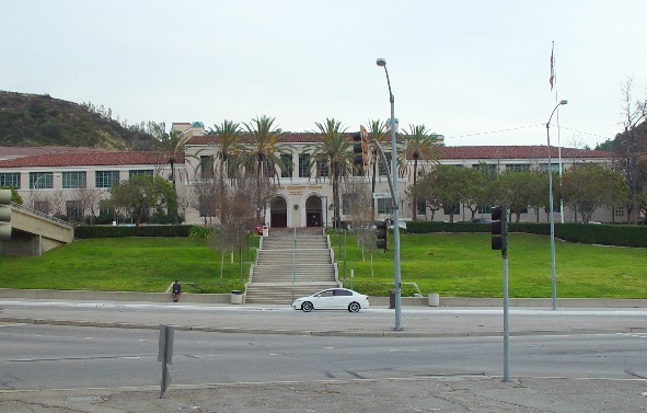 GCC Administration Building facing Verdugo