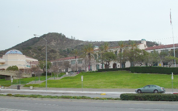 GCC Administration Building facing Verdugo