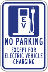 EV sign